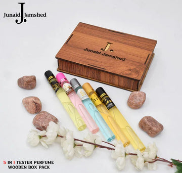 j.5 IN 1 WODEN GIFT BOX PERFUME - PAK