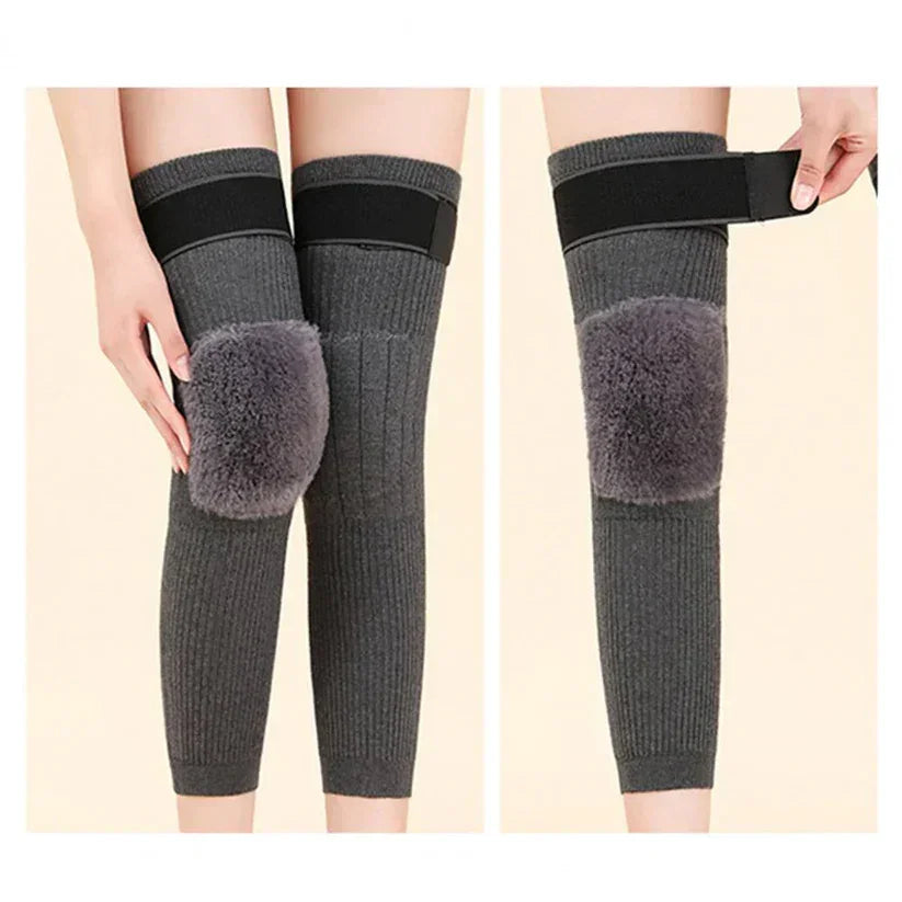 2 Pcs Knee Warmers With Belt Adjustable for Men & Women - PAK