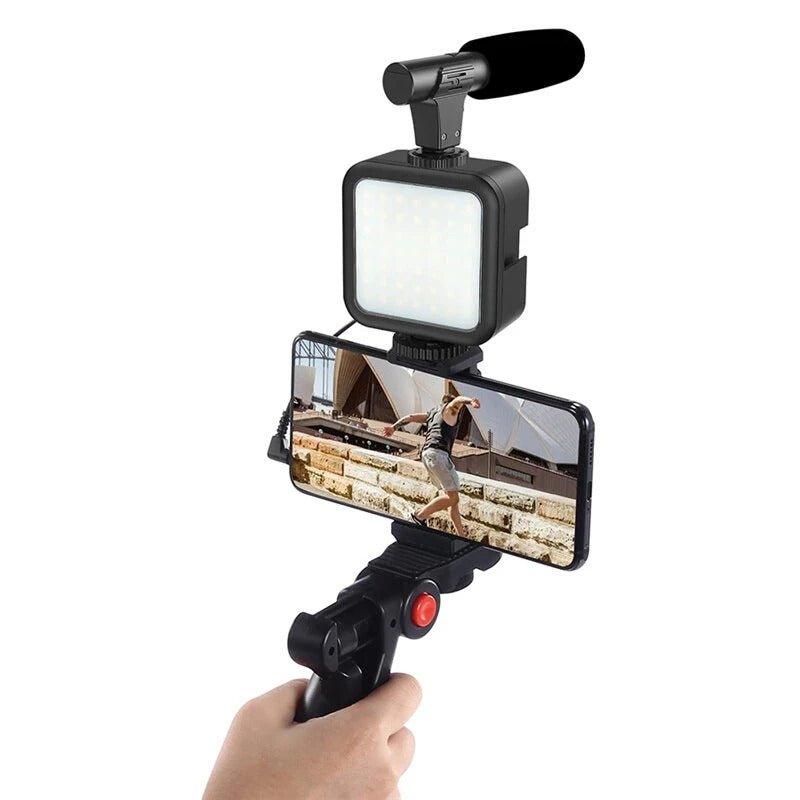 Portable Vlogging Kit: Tripod & Bluetooth Control - PAK