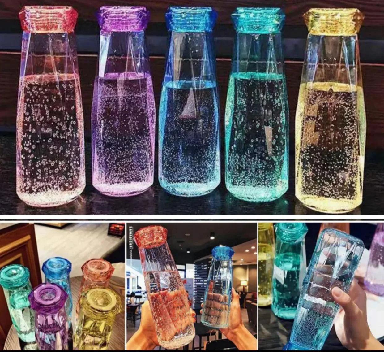 Crystal Glass Water Bottle - PAK