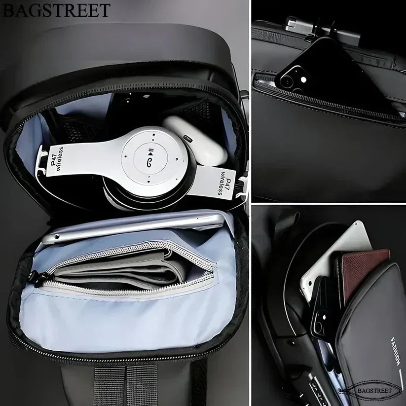 Chest Bag Multi function Cross-body Sport Running Travel Sling Pack Anti-theft For Men - PAK