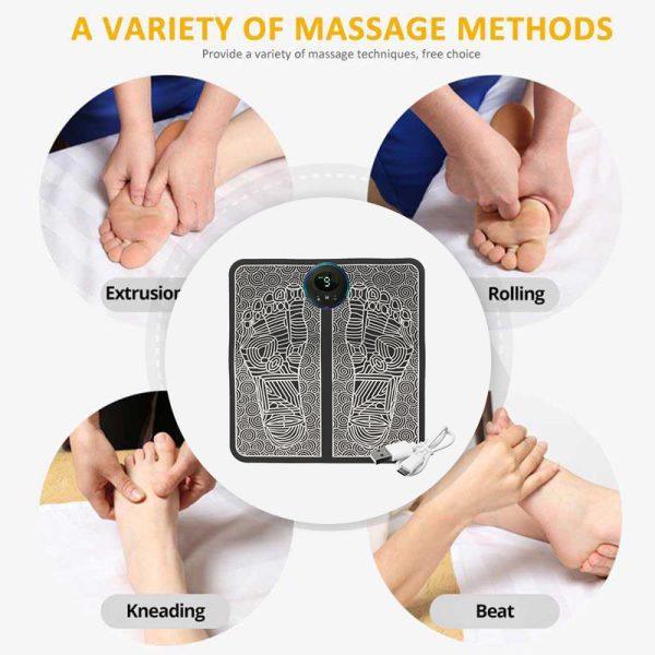 Electric EMS Foot Massager Mat: Relaxation & Muscle Relief - PAK