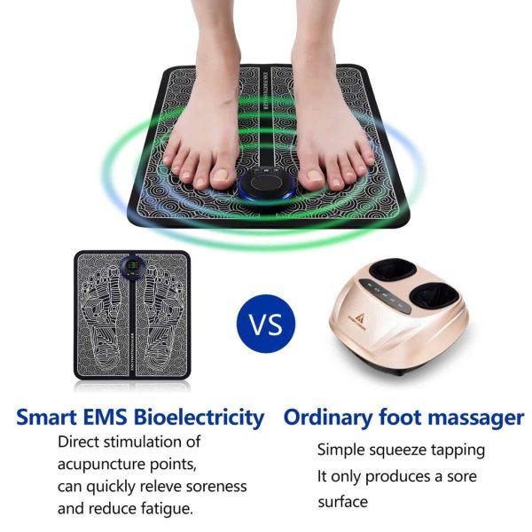 Electric EMS Foot Massager Mat: Relaxation & Muscle Relief - PAK