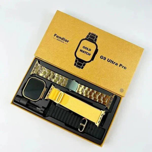 G9 Ultra Pro Gold Smart Watch - PAK
