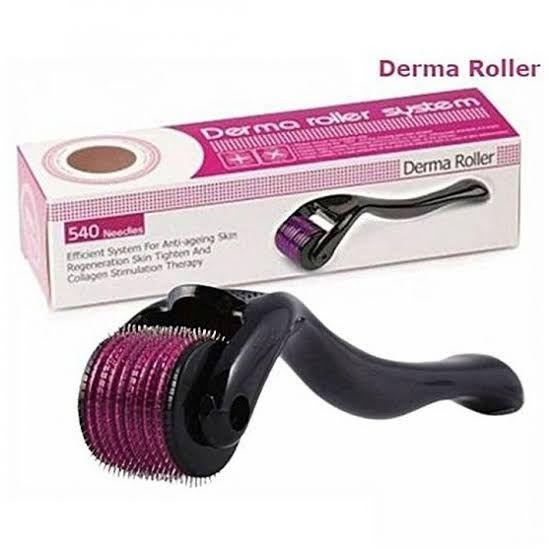 Skin Therapy Derma Roller With 540 Micro Needle Roller For Men And Women - PAK