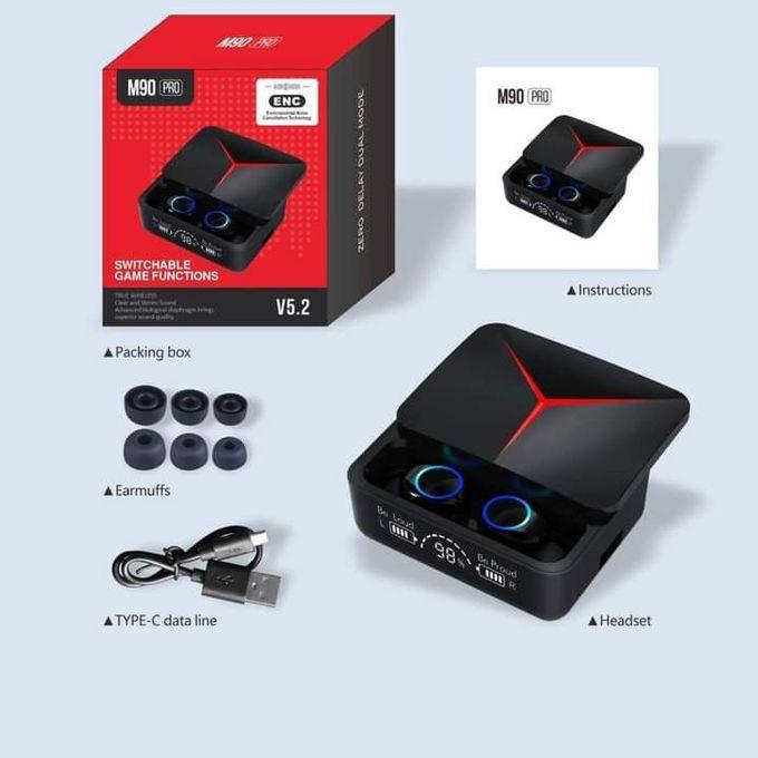 M90 Pro Tws Earphones True Wireless Earbuds - PAK