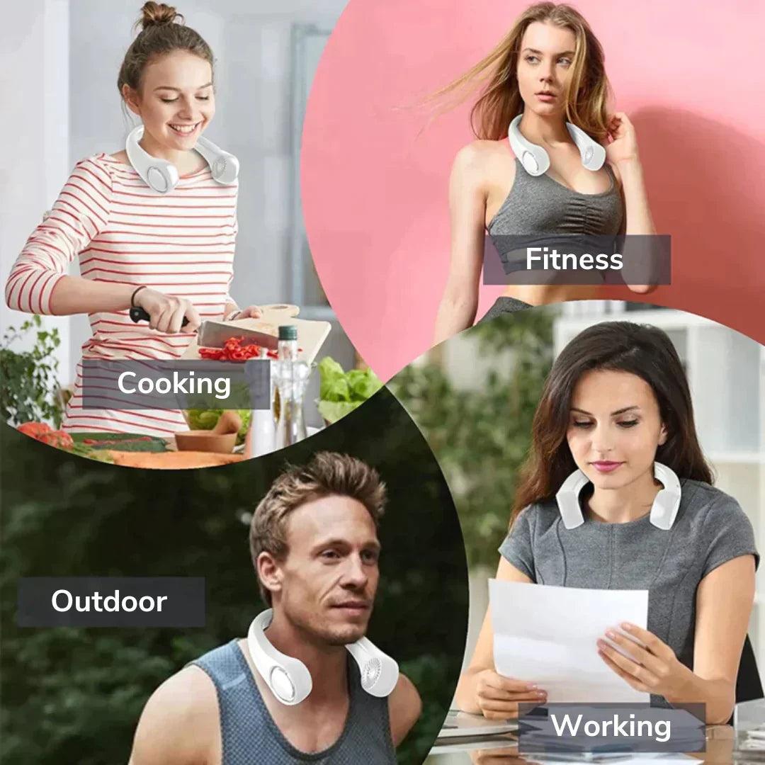 🔥 Portable Neck Hanging Cooling Fan 🔥 - PAK