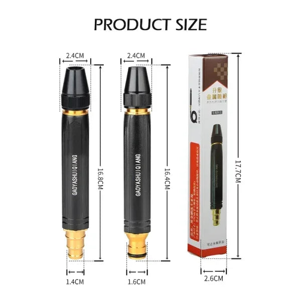 Mega Sale Offer - Imported High Quality Professional Pressure Water Nozzle with Metal Hose - PAK