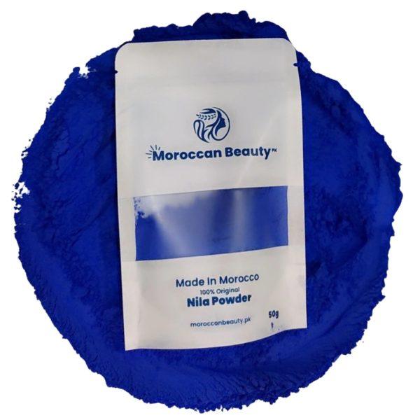 Moroccan Beauty Nila Powder | Blue Nila Skin Whitening Powder 50g - PAK