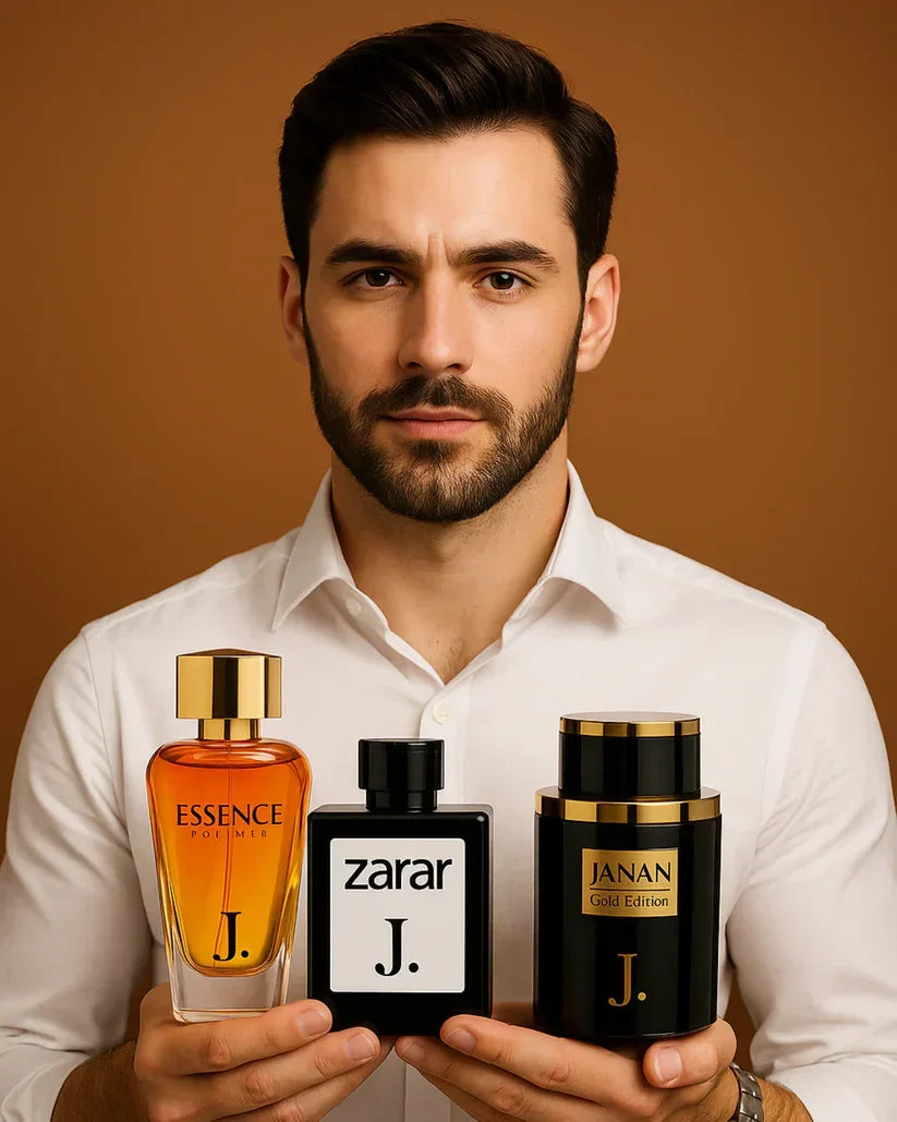 The Signature Collection by J. – Essence, Zarar, and Janan Gold Edition - PAK