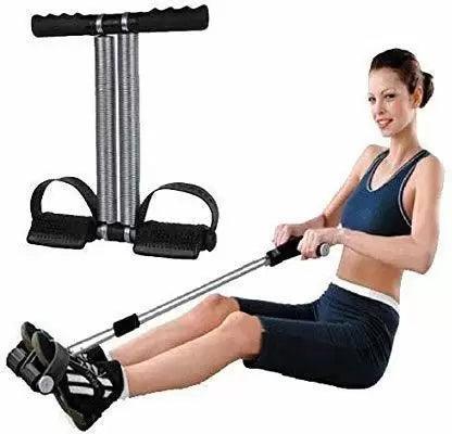Tummy Trimmer Double Spring Exercise Machine Leg Exercise Thigh Exerciser - PAK