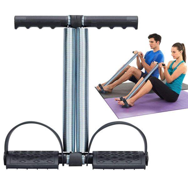 Tummy Trimmer Double Spring Exercise Machine Leg Exercise Thigh Exerciser - PAK
